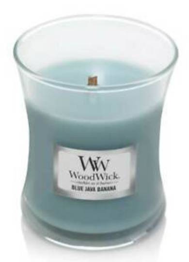 Woodwick Medium Candle BLUE JAVA BANANA